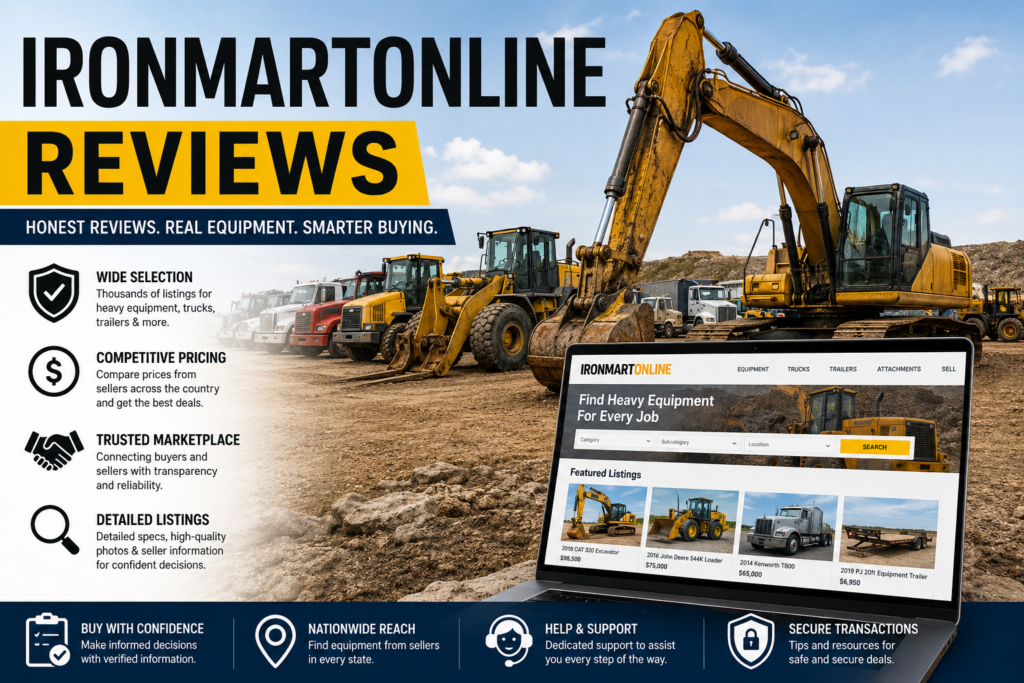 Ironmartonline Reviews: An Honest Guide for Buyers of Heavy Equipment Ironmartonline Reviews