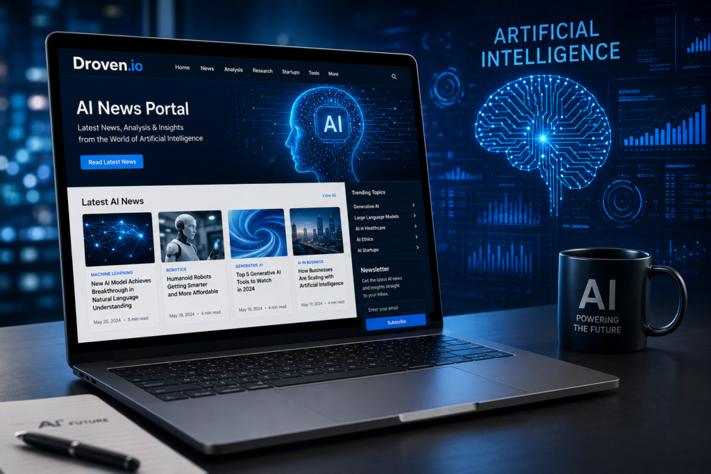 Droven.io AI News Portal