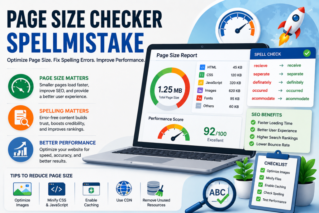 Page Size Checker Spellmistake: Unlock the Secret to Better Website Performance Page Size Checker Spellmistake